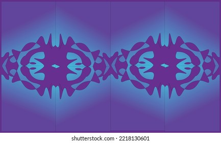 background with dark purple and light blue pattern