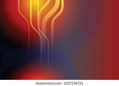 Background dark red geometric lighting abstract vector graphics