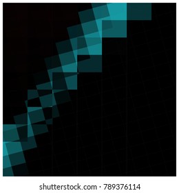 Background of dark shapes