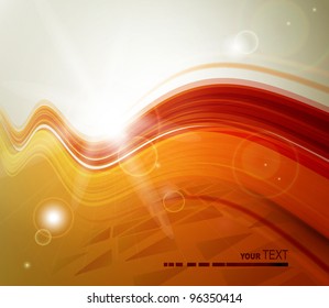 background  decorated by abstract  swift lines
