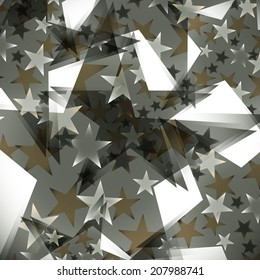background decorated with sparkling texture stars 