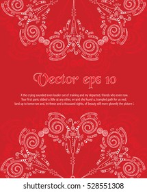 Background with decorative elements, for design your project. 