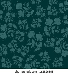 Background with decorative flowers