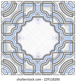 Background decorative frame for text, abstract patterns frames for text or photo image