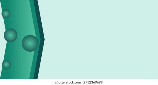background with decorative lines and circles