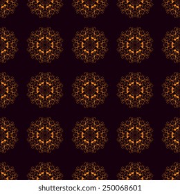 Background with decorative ornament. Vector illustration. Abstract
