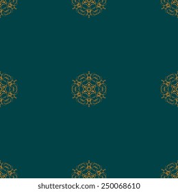 Background with decorative ornament. Vector illustration. Abstract