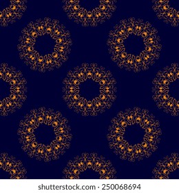 Background with decorative ornament. Vector illustration. Abstract