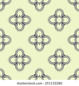 Background with decorative ornament. Vector illustration. Abstract