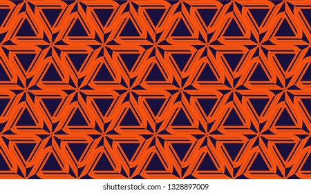 background with decorative triangles layot. Vector illustration