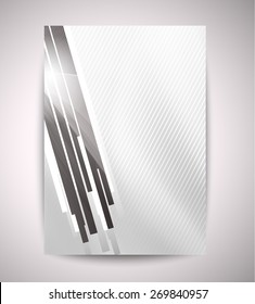background with deep black and white colors
