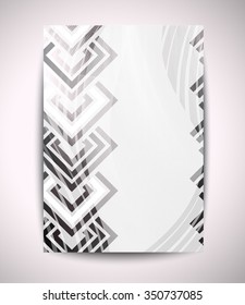 background with deep black and white colors
