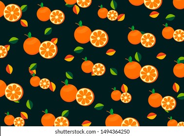 The background is delicate with a variety of tropical white fruits. Beautiful pattern of hand-drawn avocados, pineapple. Healthy oranges
natural organic realistic fruit.