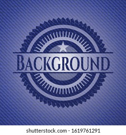 Background with denim texture. Vector Illustration. Detailed.