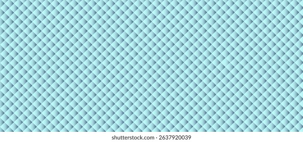 Background with a Dense Repeating Pattern of Overlapping Diamond Shapes, Featuring Subtle 3D Light and Shadow Effects for Texture, Depth, and a Modern Abstract Visual Composition