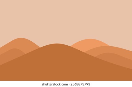 Background desert landscape view unique design