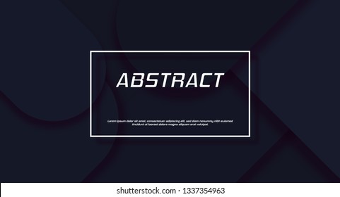 background design in 3D style with dark color. Can be used for posters, placards, brochures, banners, web pages, headers, covers
