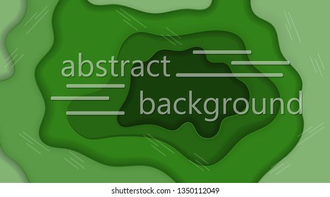 background design in 3D style dynamic texture. EPS10 vector background, paper cut, Vector graphics, ready layout for business card design, print and web products