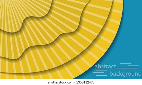 background design in 3D style dynamic texture. EPS10 vector background, paper cut, Vector graphics, ready layout for business card design, print and web products