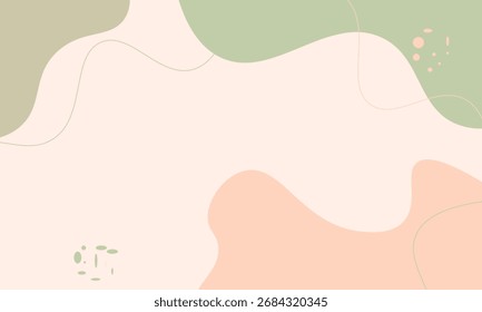 Diseño de fondo con tema de forma de color abstracto, diseño moderno