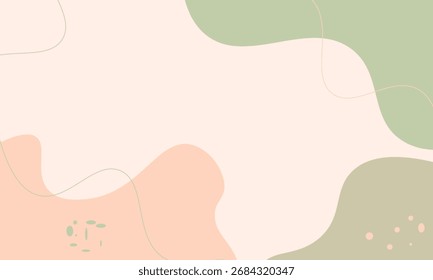 background design with abstract color shape theme, Vector illustration