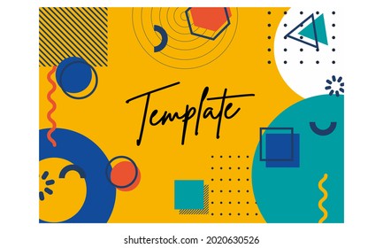 background design with abstract concept vector 