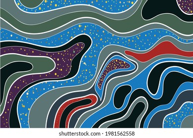 background design abstract modern illustration graphic creative banner liquid poster concept style futuristic elements