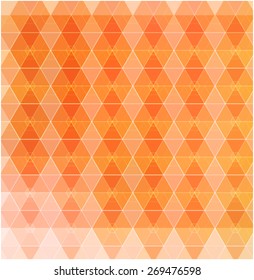 Background design, abstract orange backdrop. Vector Illustration
