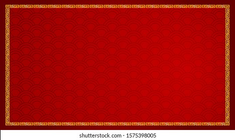 Background design with abstract pattern in red illustration