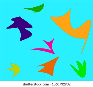 A BACKGROUND DESIGN ABSTRACT THAT IS FULL OF COLOR