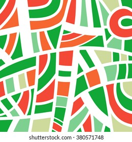 Background design with abstract theme illustration