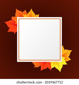 background design with autumn theme