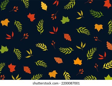 background design with autumn theme