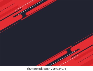 background design with black and red colors