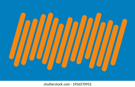 Background design with blue base and simple line pattern. For business cards, banners, web banners, brochures etc. Template with multiple lines.
