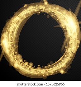 Background design with bright light illustration