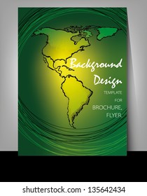 Background design for  business flyer template or corporate banner or brochure