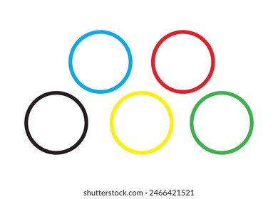 Fondo para diseño Con anillos de colores.