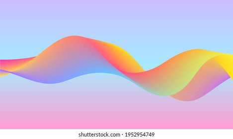 Background design colorful 3D background