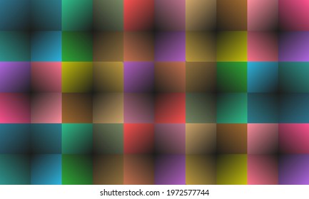 background design with cubic shapes