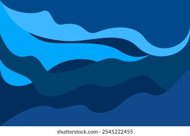 Background Design Deep Sea Current