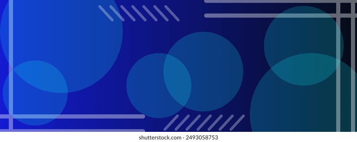  diseño de fondo con patrón diagonal de línea azul oscuro. Plantilla Horizontal de Vector para el Anuncio de negocios digital lux