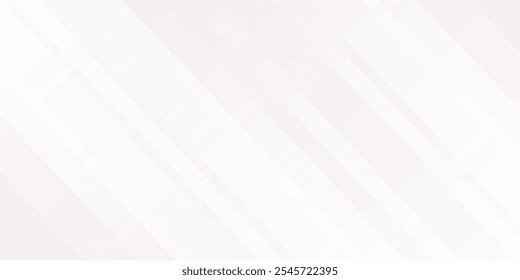 background design with diagonal line pattern in grey colour. Vector white horizontal template for business banner, formal invitation backdrop, luxury.