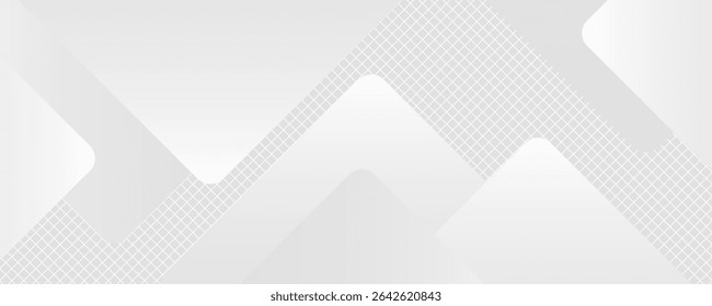 design de plano de fundo com padrão de linha diagonal em cor cinza. Modelo horizontal branco vetor para banner de negócios, fundo de convite formal, luxo.