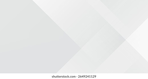background design with diagonal line pattern in grey colour. Vector white horizontal template for business banner, formal invitation backdrop, luxury.