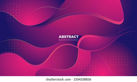 Background Design. Elegant Gradient Color and Abstract. With Liquid And Light Colors. Vector EPS 10