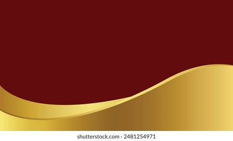 background design with an elegant style, a combination of gold and dark red, elegant abstract background