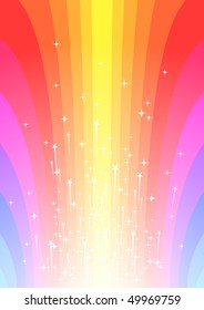 Fondo para el diseño con explosión y estrellas