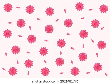 background design with floral pattern pattern