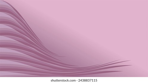 The background design is in the form of an empty space with light violet gradient colors and geometric areas in violet tones that give a dimensional impression as inspiration for graphic design